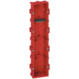 080144 Legrand Batibox Unterputz Dose 4 Fach T=40mm Produktbild