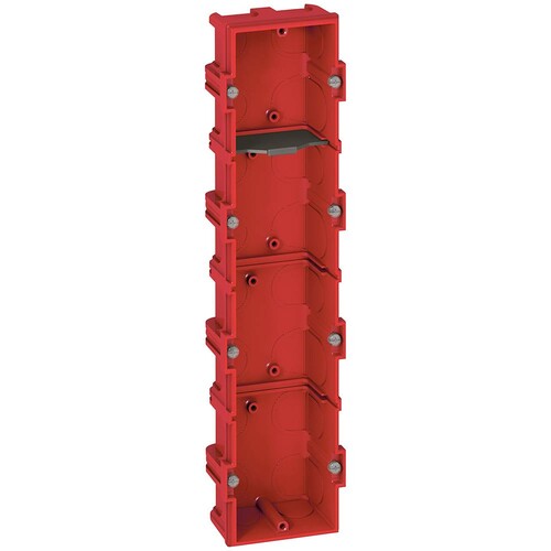 080144 Legrand Batibox Unterputz Dose 4 Fach T=40mm Produktbild