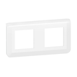 277804L Legrand Mosaic Rahmen 2x2 modulig horizontal Farbe: Ultraweiß Produktbild