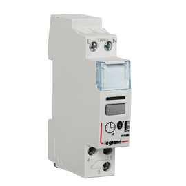 412731 Legrand AlphaRex3 D11 BLE 230VAC Wochenzeitschaltuhr 1 Kanal, ohne Displ Produktbild front M