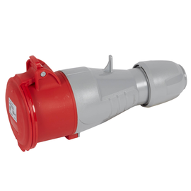 555219 Legrand CEE Kupplung 5P 32A 415V Rot IP44 Produktbild front M