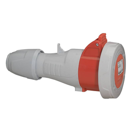555418 Legrand CEE Kupplung 4P 32A 415V Rot IP67 Produktbild front M