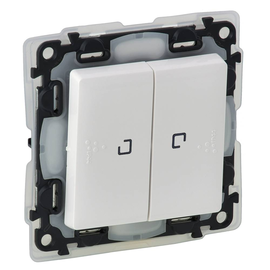 752159 Legrand Valena Life Doppelwechselschalter beleuchtet IP44 F Produktbild