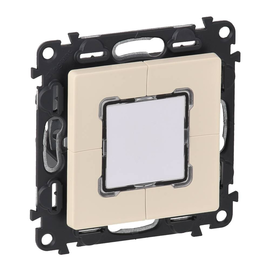 752282 Legrand Valena Life MyHome Szenariotaster Mandelweiss Produktbild front M