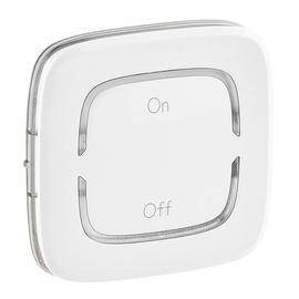 755373 Legrand Valena Allure Wippe MyHome 2 m ON OFF ultraweiss Produktbild front M