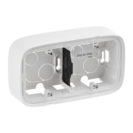 755552 Legrand Valena Allure Aufputz Gehäuse 2 fach Farbe: Ultraweiß Produktbild front M