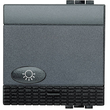 L4043M2N Bticino Taster Lichtsymbol 2M Anthrazit Produktbild front S