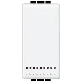 N4044N Bticino Taster 2Polig 1 Modulig Weiss Produktbild front M