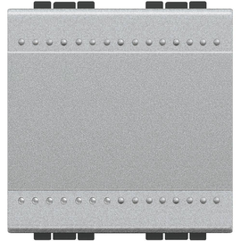 NT4005M2N Bticino Schließertaster für LIVINGLIGHT, Schraubklemmen, 2 modulig, Produktbild front M