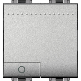 NT4043M2N Bticino Taster Lichtsymbol 2M Weiss Produktbild front M