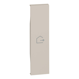 KM01MHGEN Bticino LivingNow 1 mod. Tastenabd. My Home mit Symbol Haus verl Produktbild