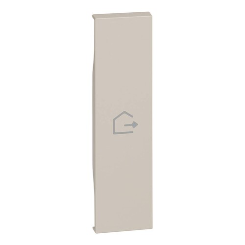 KM01MHGEN Bticino LivingNow 1 mod. Tastenabd. My Home mit Symbol Haus verl Produktbild