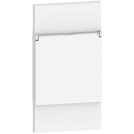 KW04P Bticino LivingNow Abdeckung mit Klappdeckel für Schutzkontakt Steckdose Produktbild