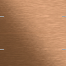 502238 Gira Wippenset 2f Tastsens.4 TS4 Bronze Produktbild front M