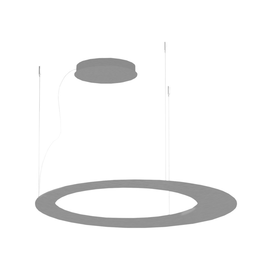 62360/73-ALUSWW Leuchtwurm HL VELATA aluminium gebürstet/Indirektlicht/Diffus Produktbild
