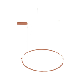 62400/82-KUSWW Leuchtwurm HL LEGGERA kupfer/Diffuser opal LED 48W 2700K 1935l Produktbild front M