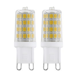 110154 Eglo LM G9 SMD LED STECKBIRNE 3W/320LM 3000K 2er-Set Produktbild