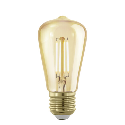 110066 Eglo LM E27 LED ST48 FILAMENT GOLDEN AGE 4W/300lm 1700k 1 STK   dimmb Produktbild Front View L