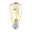 110054 Eglo LM E27 LED VINTAGE AMBER ST48 4W/270lm 2200K 1 STK Produktbild