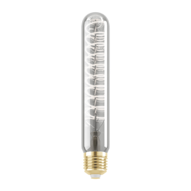 110201 Eglo LM E27 LED T30 4W/50LM 1700K GLAS BEDAMPFT SCHWARZ TRANSPARENT   DIM Produktbild