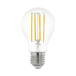 12231 Eglo LM E27 LED FILAMENT BIRNE A60 6W/806lm 4000K 1 STK STEUERBAR, DIMMBAR Produktbild