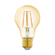 12221 Eglo LM E27 LED FILAMENT AMBER BIRNE A60 5.5W/500lm 2200K 1 STK STEUER Produktbild