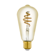 12242 Eglo LM E27 LED FILAMENT SPIRAL AMBER  ST64 5.5W/4000lm 2700k 6500k 1 S Produktbild