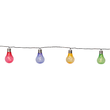 48877 Eglo SOLAR LED LICHTERKETTE/10 GLÜHBIRNE BUNT Produktbild