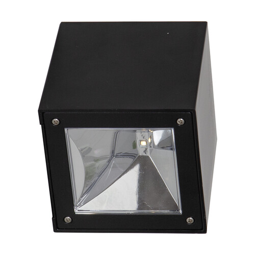 48918 Eglo SOLAR LED WL SCHWARZ/TRANSP. Produktbild Front View L