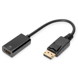 DB-340415-002-S Digitus DB 340415 002 S DisplayPort adapter cable, DP   HDMI ty Produktbild