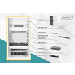 DN-10-SET-3 Digitus DN 10 SET 3 10 inch network bundle, incl. 12U cabinet, grey Produktbild