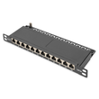 DN-91612S-SL-EA Digitus DN 91612S SL EA CAT 6A Patch Panel, shielded, 12 Port S Produktbild