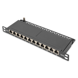 DN-91612S-SL-EA Digitus DN 91612S SL EA CAT 6A Patch Panel, shielded, 12 Port S Produktbild