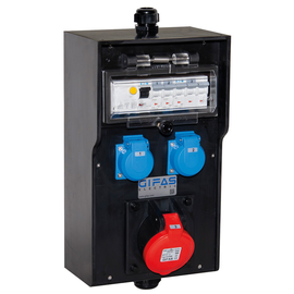 64601 Gifas VG AP Vert. 1xCEE32 2xSSTD BR7300 IP44 Produktbild front M