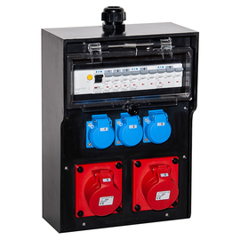 136312 Gifas VG AP Vert. 2xCEE16 3xSSTD BR 7400 IP44 Produktbild front M