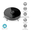 WIFIVCL001CBK Nedis Roboter Staubsauger , Laser Navigation , WLAN , Kapazität A Produktbild front S