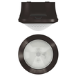 2089552 Theben theRonda S360 KNX AP BK Präsenzmelder schwarz Produktbild