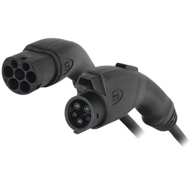 08914090202 PC-Electric Ladekabel Mode3 Typ1 Typ2 32A1ph 7.2kW5m Produktbild front M