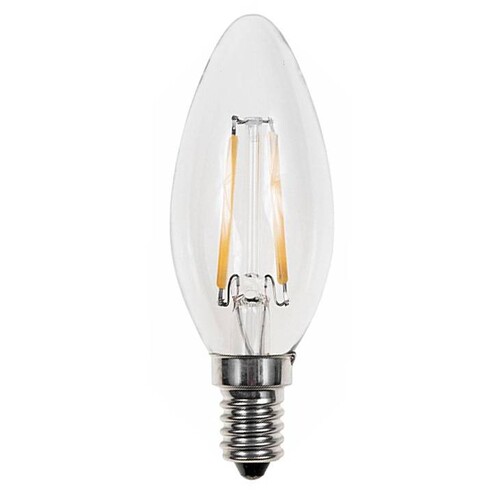 34585 Scharnberger+H. LED Kerzenform Filament 35x100mm E14 230VAC 1,5W/925 1 Produktbild