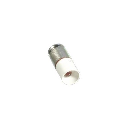35050 Scharnberger+H. Single LED T1 3/4 6,3x16mm MG 20 28VAC/DC grün mit Einweg Produktbild Front View L