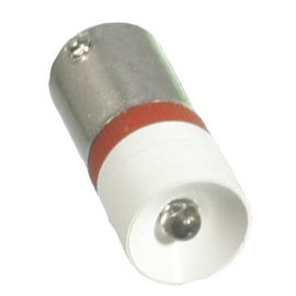 35344 Scharnberger+H. Single LED 10x25mm Ba9s 20 28VAC/DC gelb mit Brückengleich Produktbild