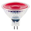 38289 Scharnberger+H. LED Reflektorlampe MR16 50x48mm GU5,3 12VAC/DC 5W 30Lm rot Produktbild