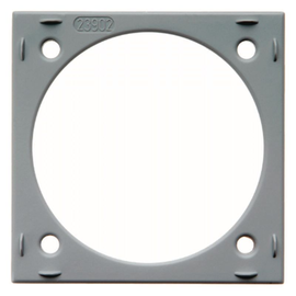 918252506 Berker BERKER INTEGRO Flow Aufbau-Distanzring grau Produktbild front M