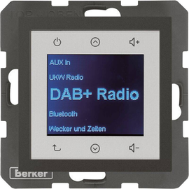 30841606 Berker BERKER S.1/B.x Radio Touch DAB+/Bluet. anthrazit matt Produktbild