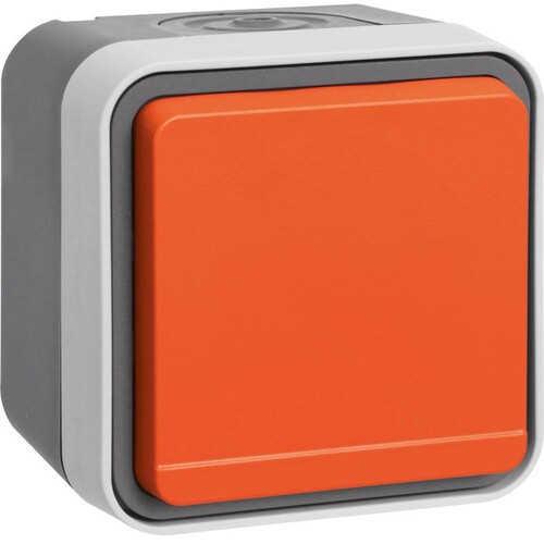 47403527 Berker BERKER W.1 SSD Klappdeckel orange Produktbild Front View L