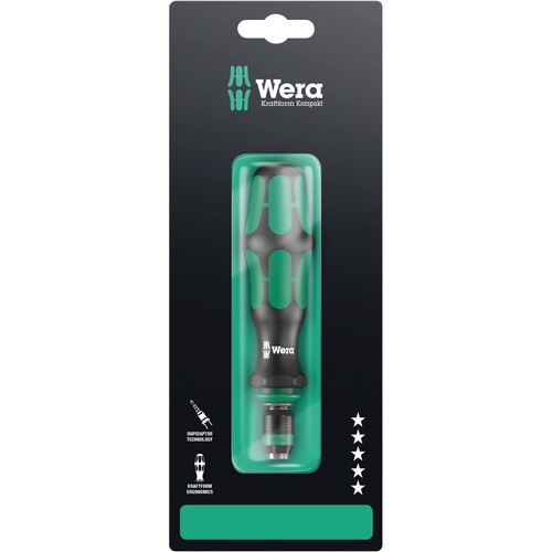 05073541001 Wera 817 R SB Bits Handhalter mit Rapidaptor Schnellwechse Produktbild