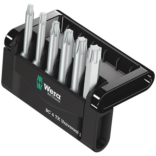 05056472001 Wera Bit Check 6 TX Universal 1 Produktbild