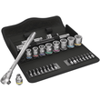 05004051001 Wera 8100 SB 11 Zyklop Metal Knarrensatz, Umschalthebel, 3/8 Antrieb Produktbild front S