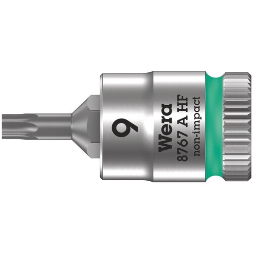 05003361001 Wera 8767 A HF TORX® Zyklop Bitnuss mit 1/4 Antrieb, mit Haltefunkt Produktbild