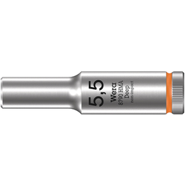 05004502001 Wera 8790 HMA Deep Steckschlüsseleinsatz mit 1/4-Antrieb Produktbild front M